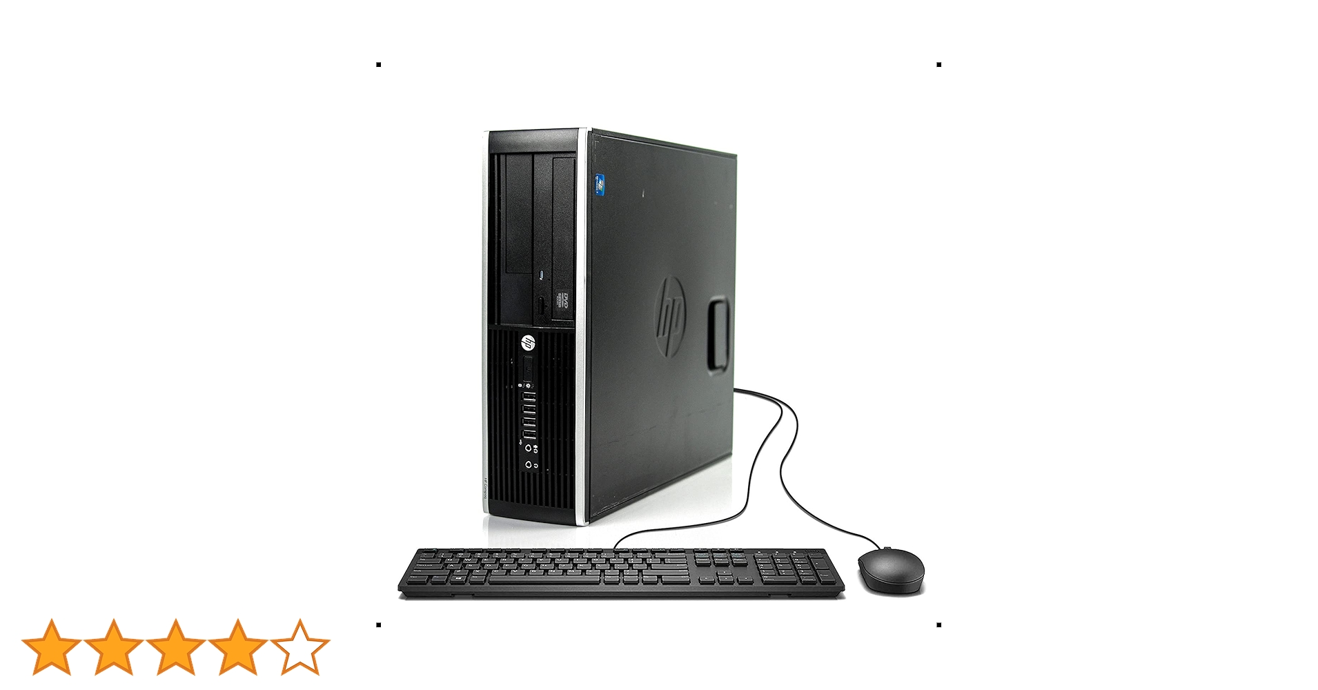 Refurbished) HP Compaq Pro 6305 SFF Desktop (AMD A6 8 GB